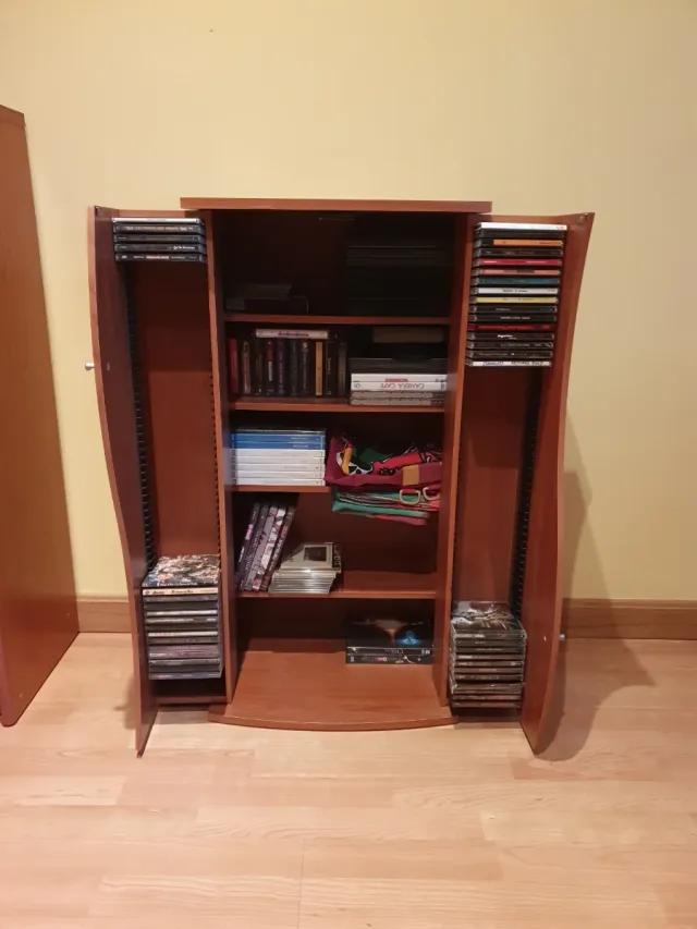 Mueble CD/DVD Madera