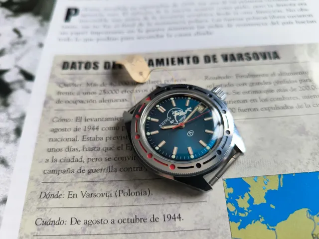 Reloj Ruso Vostok Generalskie Scuba Dude