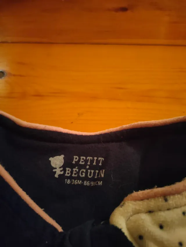 Conjunto Petit Béguin 18/36M