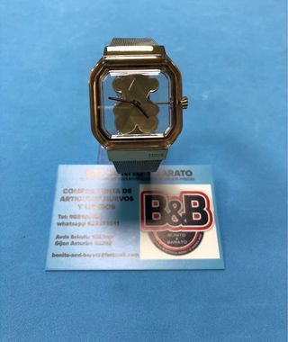 Reloj Tous Oso Dorado