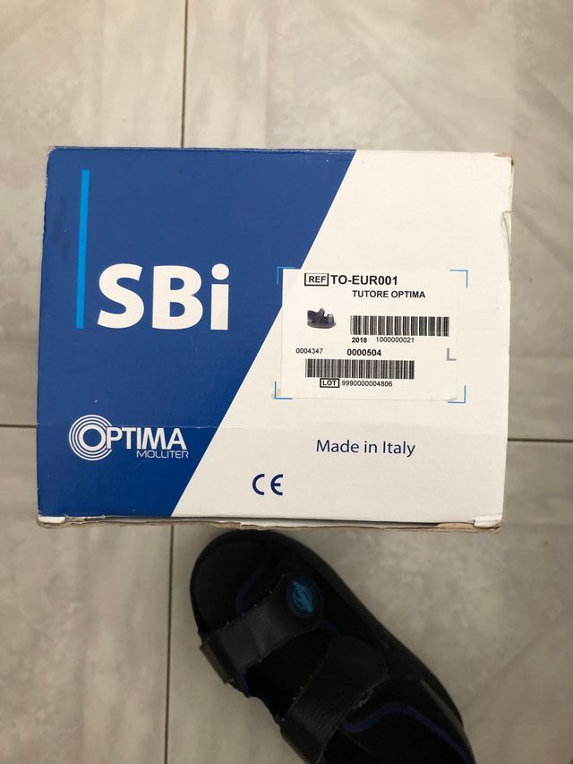 Calzatura Ortopedica Tutore Optima Europa