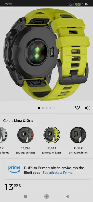 Correas 20/22mm Quick Fit.