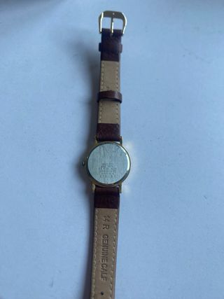 Reloj Seiko Quartz Dorado y Marrón
