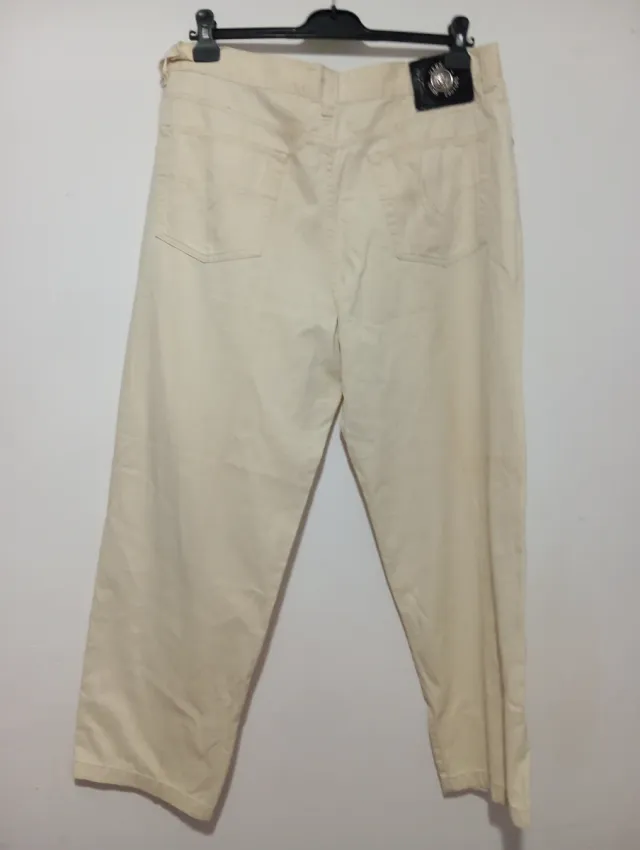 Pantalón Versace Beige Vintage Original