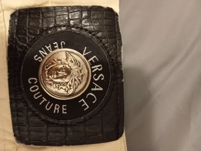 Pantalón Versace Beige Vintage Original