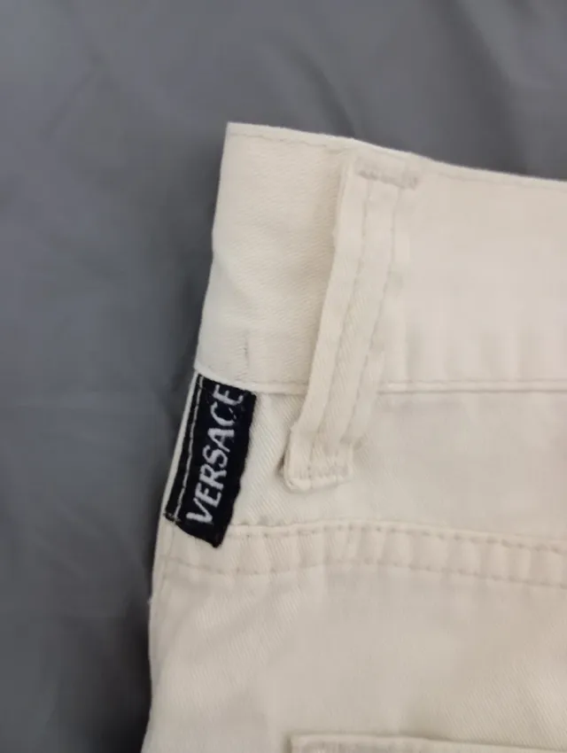 Pantalón Versace Beige Vintage Original
