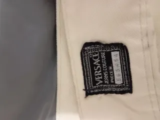 Pantalón Versace Beige Vintage Original