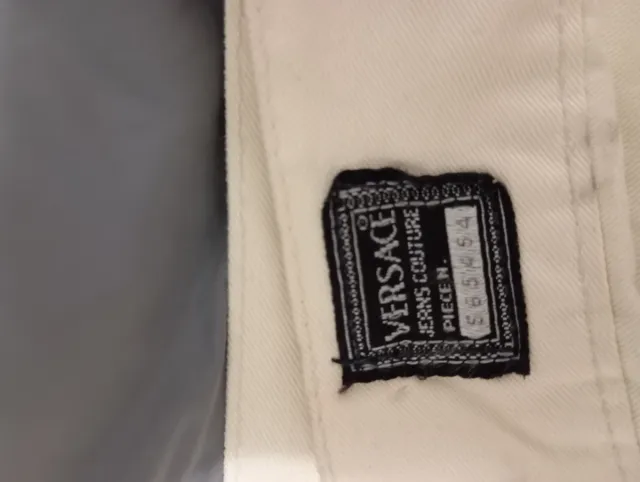 Pantalón Versace Beige Vintage Original