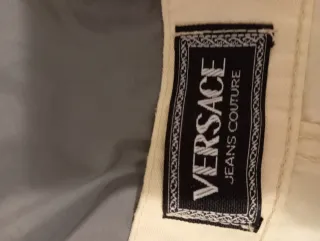 Pantalón Versace Beige Vintage Original
