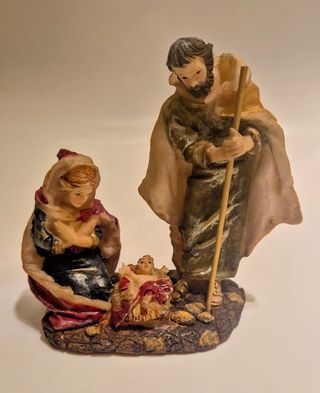 Miniatura Belén Resina