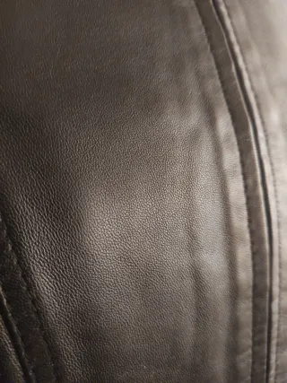 Cazadora cuero genuino El Corte Inglés mujer