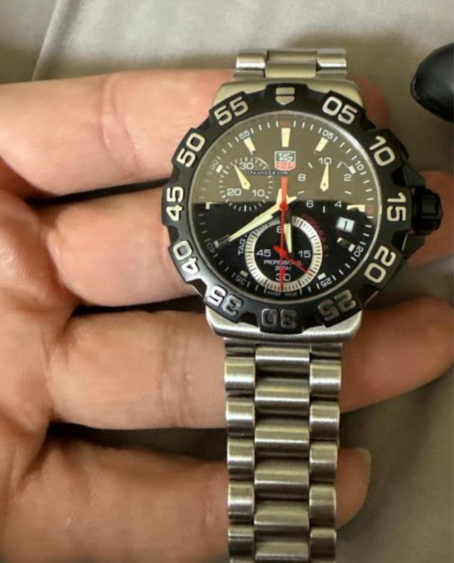 Eslabones TAG Heuer Plata
