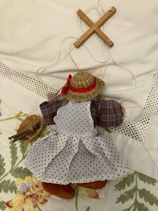 Marioneta de Muñeca Vintage
