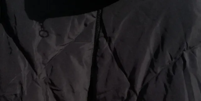 PLUMÍFERO IMPERMEABLE CHUBASQUERO NEGRO