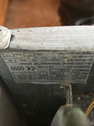 Calentador de agua a butano Fagor FL 100 M