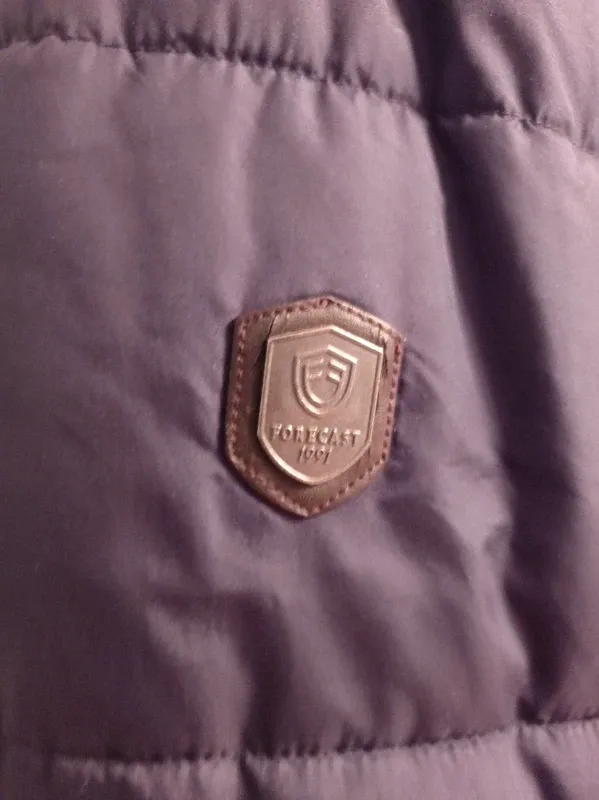 Chaqueta acolchada Forecast azul marino