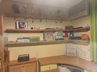 Cama nido, cajonera, cabecero,  encimera, estantes