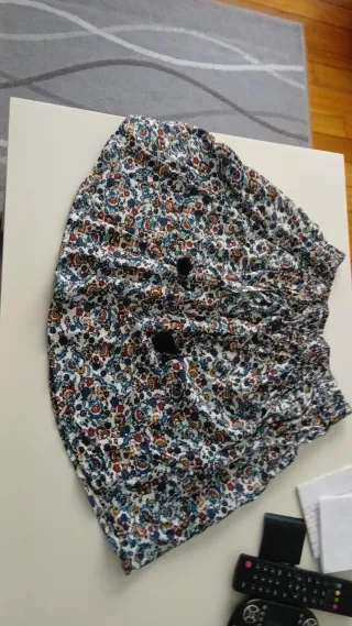 Falda floral de verano talla única