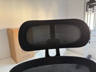 Silla ergonómica negra cómoda