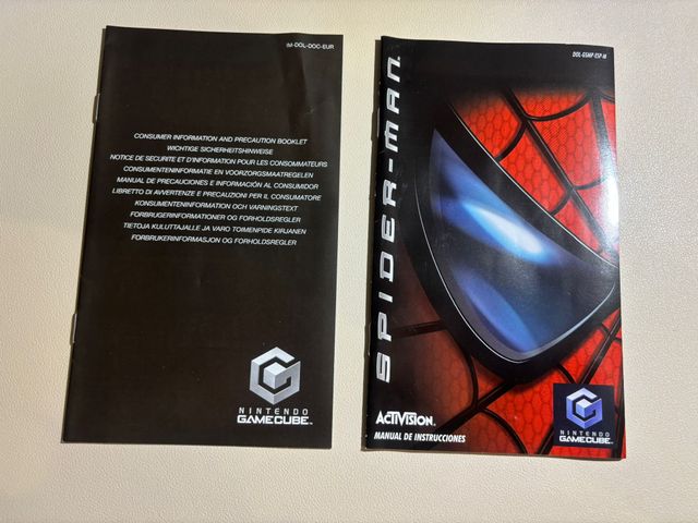 Spider-Man GameCube PAL Completo Manual