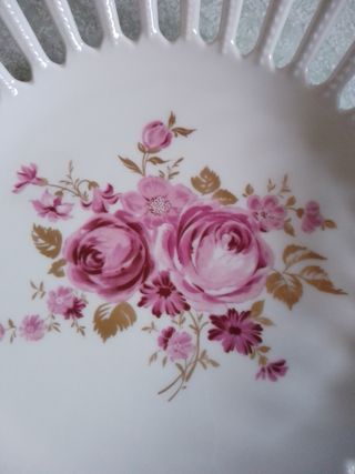 Centrotavola porcellana traforata