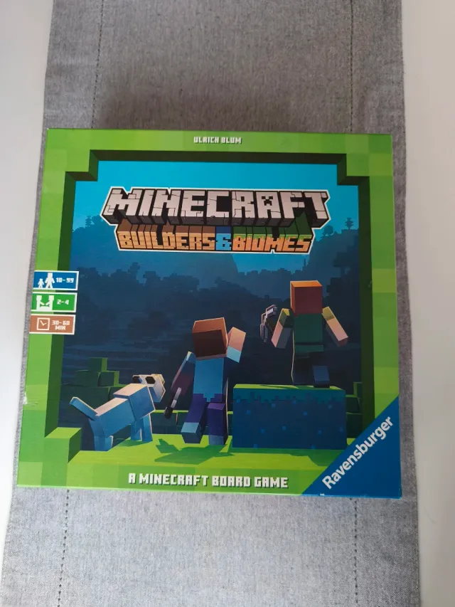 Minecraft Builders & Biomes - Juego de mesa