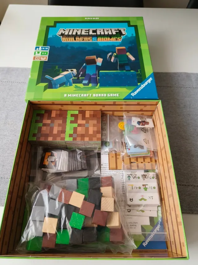 Minecraft Builders & Biomes - Juego de mesa