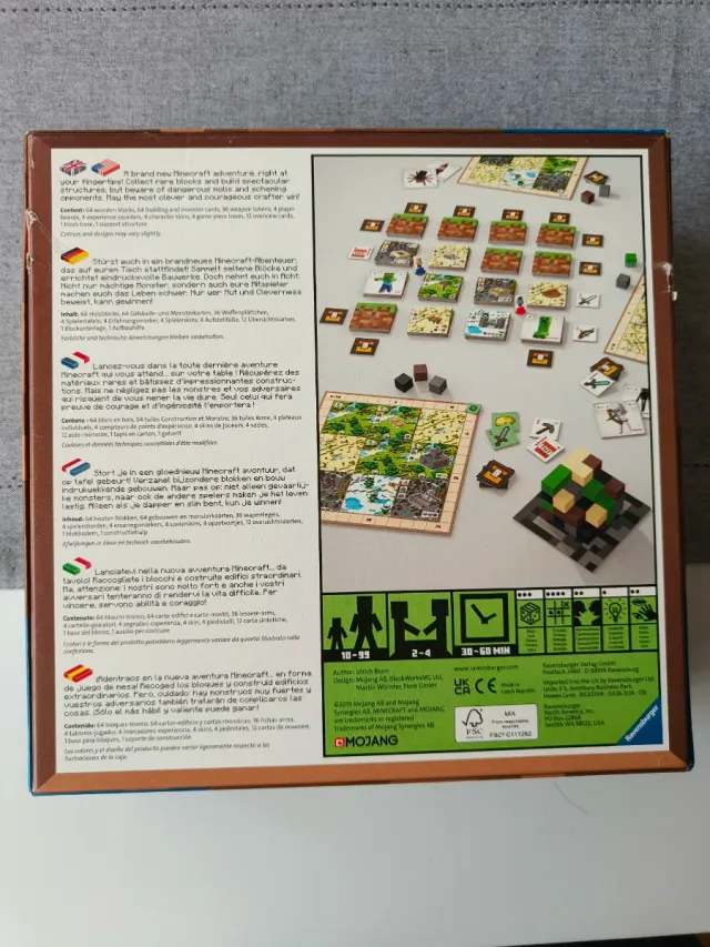 Minecraft Builders & Biomes - Juego de mesa