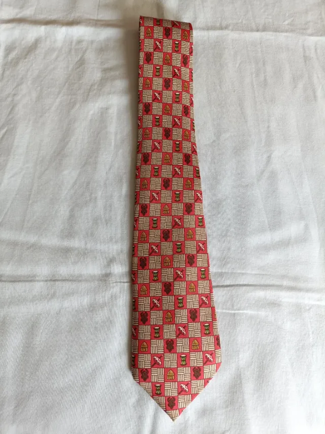 Corbata Hermes Roja