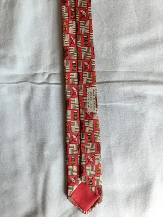Corbata Hermes Roja
