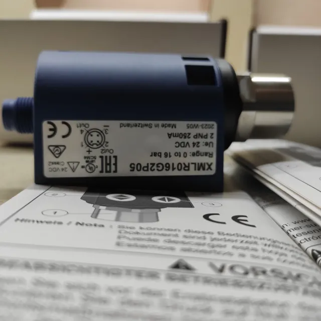 2 Sensores de Presión Telemecanique Digital