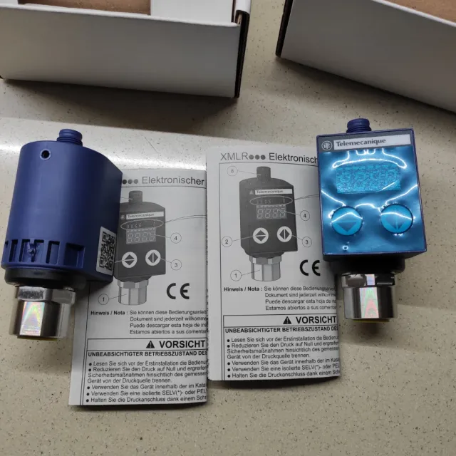 2 Sensores de Presión Telemecanique Digital