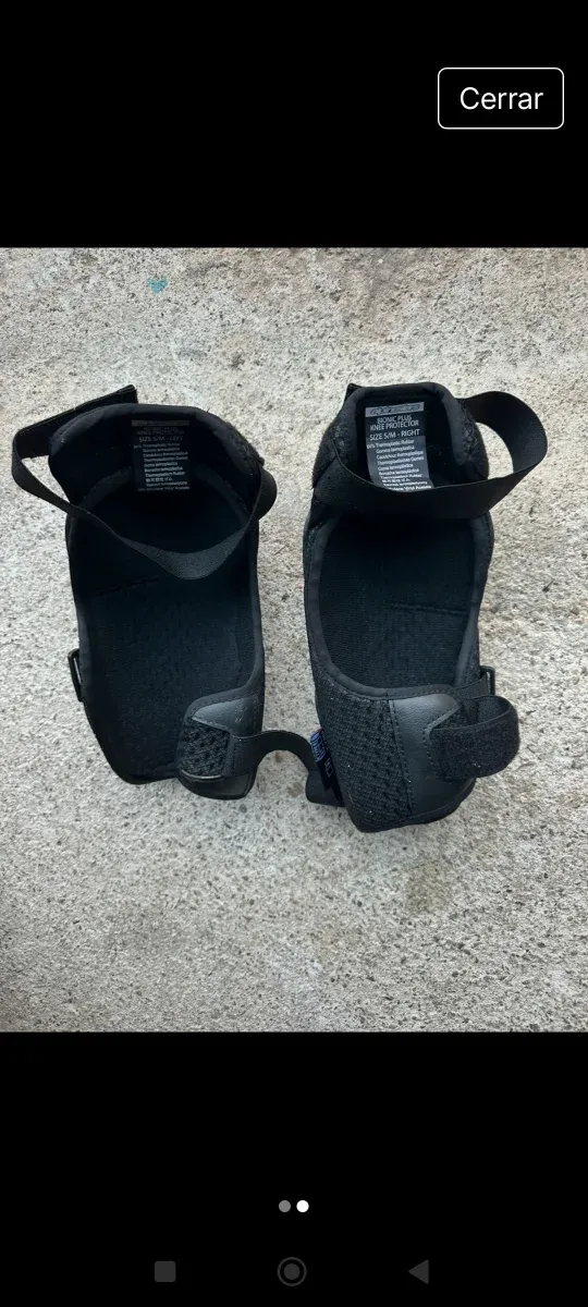 Rodilleras Alpinestars Bionic plus Negras