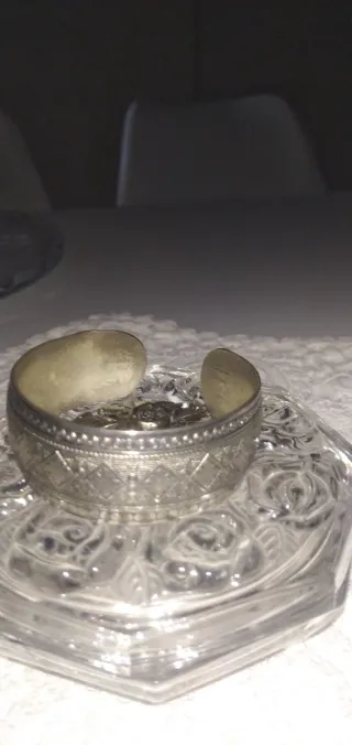 Braccialetto artigianato Tunisia argento