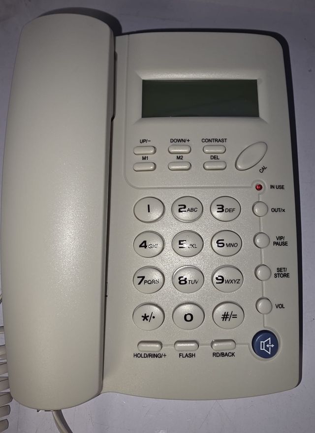 Teléfono Fijo Ornin Y043 Beige