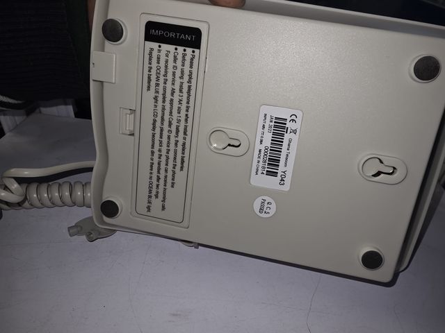 Teléfono Fijo Ornin Y043 Beige