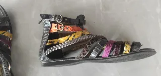 Sandalias romanas multicolor talla 40