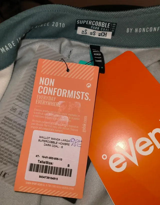 Maillot Gobik Supercobble Dark Coal