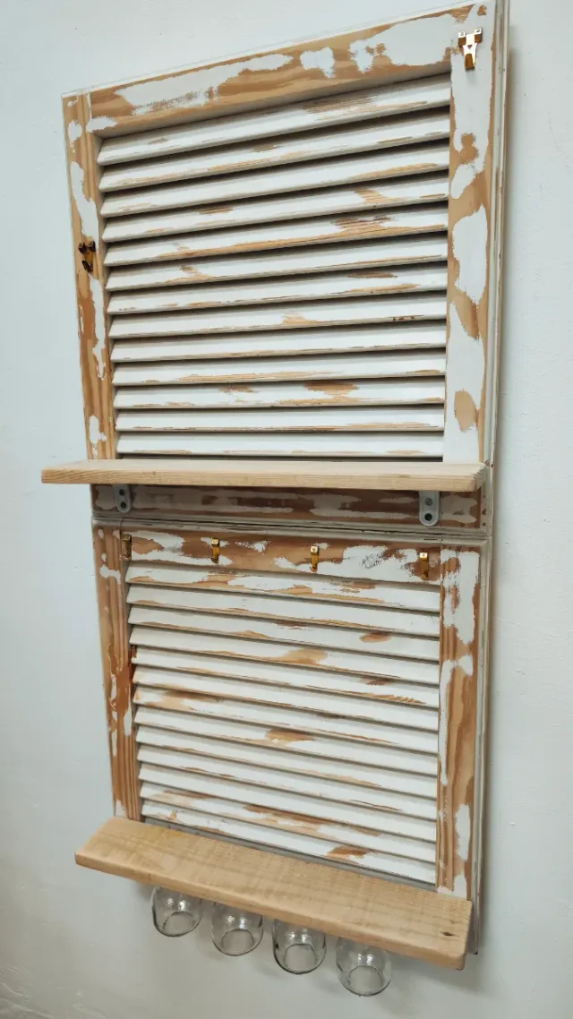 Estantería persiana vintage