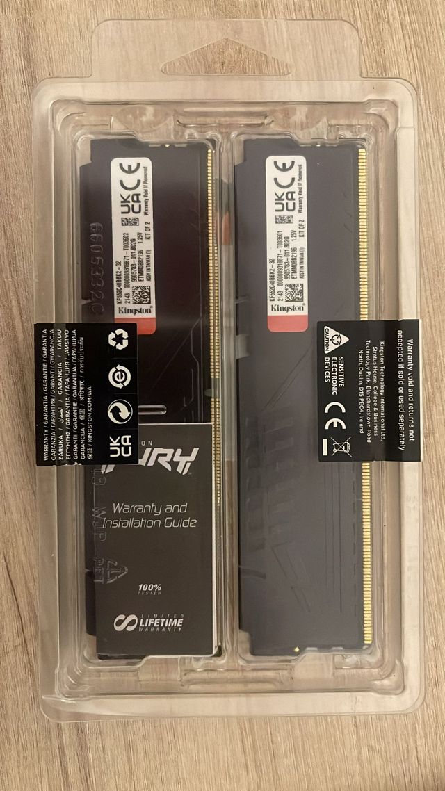 Kingston FURY BEAST DDR5 32GB (2x16GB) 5200Mhz