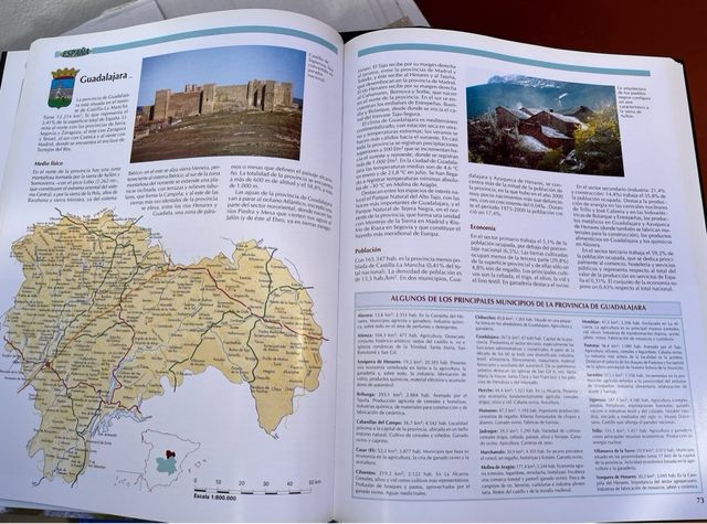 Diccionario enciclopédico+atlas España y Universal