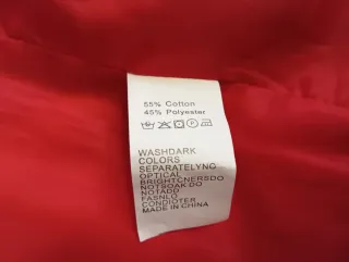 Chaqueta Estampada Flores Roja y Verde