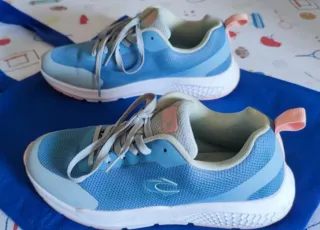 Zapatillas John Smith Talla 38 Azul y Rosa