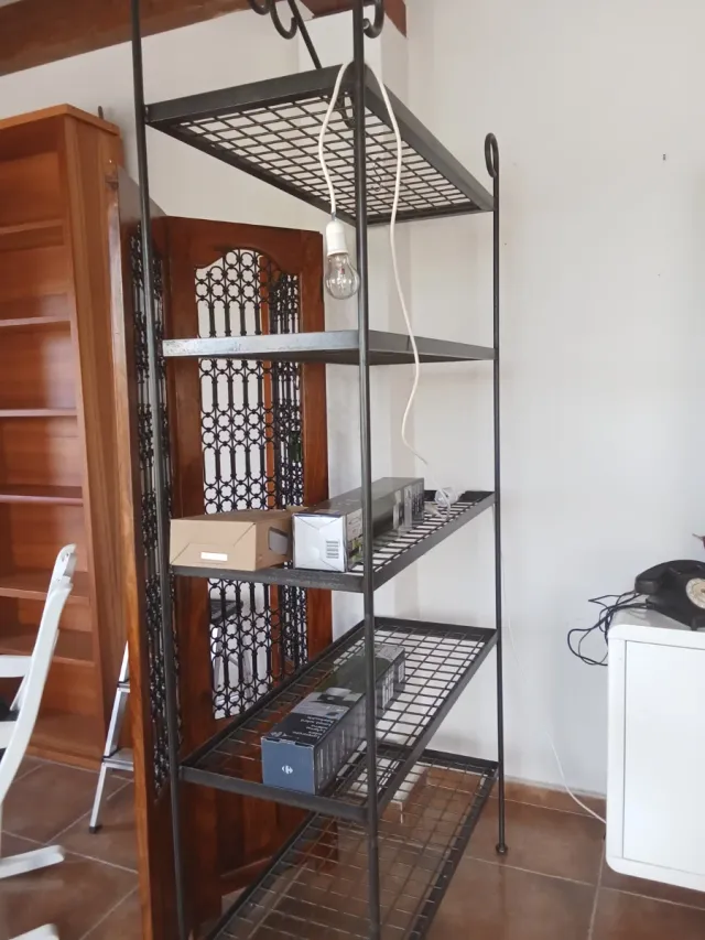 Estantería de forja