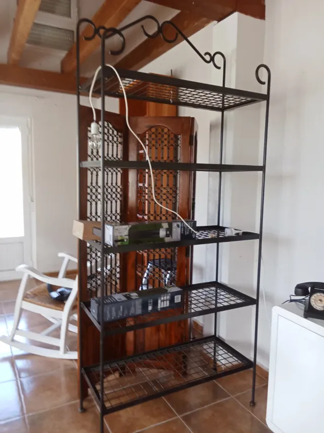 Estantería de forja