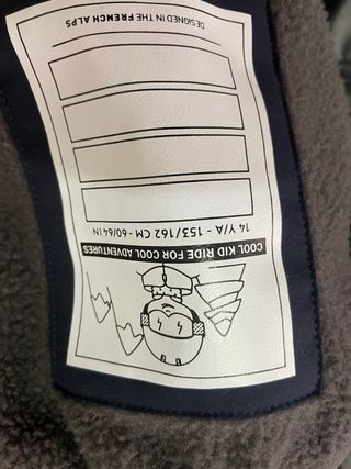 Abrigo nieve niño WEDZE azul