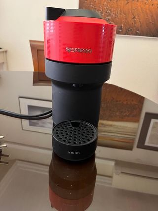 Cafetera Nespresso Krups Roja