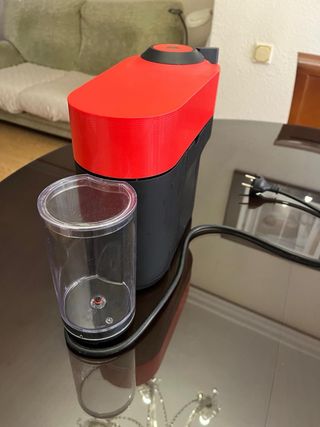 Cafetera Nespresso Krups Roja