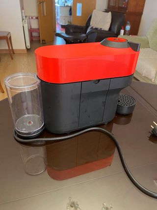 Cafetera Nespresso Krups Roja
