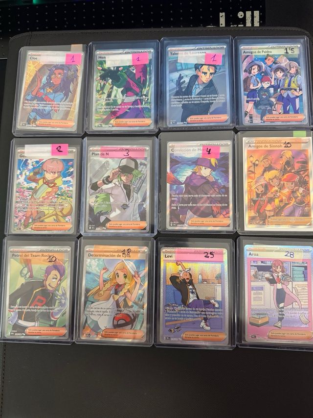 Cartas Pokémon Entrenadores